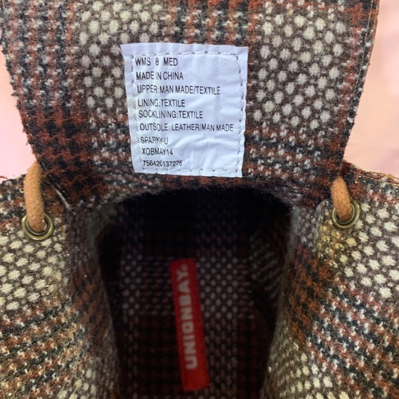 UNIONBAY Women's Sparky-u Leather Boot - Brown - Size 8 - Picture 8 of 8